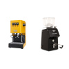 Gaggia Classic E24, yellow + Ascaso H64, black Gaggia Classic E24, yellow + Ascaso H64, black