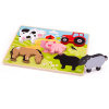 Bigjigs Toys Vkladacie puzzle farma Bigjigs Toys Vkladacie puzzle farma