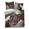 POSTEĽNÁ BIELIZEŇ 220x200 KÔŇ KONÍKY HORSES POSTEĽNÁ BIELIZEŇ 220x200 KÔŇ KONÍKY HORSES