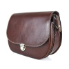 Luxusná rustikálna kožená kabelka, hnedá farba Luxusná rustikálna kožená kabelka, hnedá farba