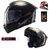 VYKLÁPACIA MOTOCYKLOVÁ PRILBA MT HELMETS ATOM 2 ČIERNA LESKLÁ XL VYKLÁPACIA MOTOCYKLOVÁ PRILBA MT HELMETS ATOM 2 ČIERNA LESKLÁ XL