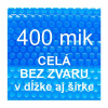 Sparkly pool Solárna plachta - fólia na bazén 400 mikrónov modrá - celá bez zvaru, Solárna plachta - na mieru, 400 mikrónov, svetlo modrá transparentná, celá bez zvaru Šírka 3,5m Sparkly pool Solárna plachta - fólia na bazén 400 mikrónov modrá - celá bez zvaru, Solárna plachta - na mieru, 400 mikrónov, svetlo modrá transparentná, celá bez zvaru Šírka 3,5m