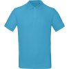 B&C | Inspire Polo /men, Pánske piqué polo z bio bavlny, modrá very turquoise, L B&C | Inspire Polo /men, Pánske piqué polo z bio bavlny, modrá very turquoise, L