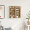vidaXL Vitrína Artisan Dub 60x8,5x58 cm Kompozitné drevo vidaXL Vitrína Artisan Dub 60x8,5x58 cm Kompozitné drevo
