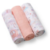 Mušelínové - super mäkké plienky, 3ks, Baletka - marhuľová BabyOno Mušelínové - super mäkké plienky, 3ks, Baletka - marhuľová BabyOno