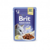 Kapsička Brit Premium Cat Delicate Fillets in Jelly with Beef 85 g Kapsička Brit Premium Cat Delicate Fillets in Jelly with Beef 85 g