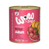 Konzerva pro psy WOW Adult, zvěřina s batáty, 800 g Konzerva pro psy WOW Adult, zvěřina s batáty, 800 g