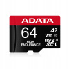 Pamäťová karta SDXC Adata 64 GB C10 100 MB/s adaptérom Pamäťová karta SDXC Adata 64 GB C10 100 MB/s adaptérom
