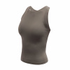 Dámsky crop top SENSOR INFINITY ECO stone grey XL Dámsky crop top SENSOR INFINITY ECO stone grey XL