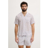 Vilebrequin košeľa pánska bavlnená CHARLI HARCV239 biela M Vilebrequin košeľa pánska bavlnená CHARLI HARCV239 biela M