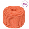 zahrada-XL Pracovné lano oranžové 24 mm 25 m polypropylén 152954 zahrada-XL Pracovné lano oranžové 24 mm 25 m polypropylén 152954