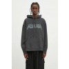 Bavlnená mikina KSUBI Electric Biggie pánska, šedá farba, s kapucňou, s potlačou, MPS25FL011 Bavlnená mikina KSUBI Electric Biggie pánska, šedá farba, s kapucňou, s potlačou, MPS25FL011