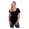 Dámske tričko Brigita kr.rukáv, čierne Dámske tričko Brigita kr.rukáv, čierne