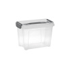 Tontarelli BOX COMBI 4,6L s vekom strieborná/transparent 8034300AL6 Tontarelli BOX COMBI 4,6L s vekom strieborná/transparent 8034300AL6