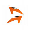 Spoilery chladiča KTM, RTECH (oranžovo-čierne, pár) Spoilery chladiča KTM, RTECH (oranžovo-čierne, pár)