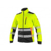 Bunda CXS BENSON, výstražná, softshell, žluto-černá, vel. L b1/10 - CN-1117-001-160-94 Bunda CXS BENSON, výstražná, softshell, žluto-černá, vel. L b1/10 - CN-1117-001-160-94