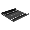 AXAGON RHD-125B, kovový rámeček pro 1x 2.5'' HDD/SSD do 3.5'' pozice, černý Axagon