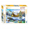 Brain Tree Puzzle Vianočná scenéria 1000 dielov Brain Tree Puzzle Vianočná scenéria 1000 dielov