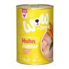 Konzerva pro psy WOW Junior, kuřecí s karotkou, 400 g Konzerva pro psy WOW Junior, kuřecí s karotkou, 400 g
