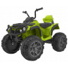 Štvorkolka ATV na batériu pre deti Zelená EVA kolesá Rádio MP3 LED Pomalý chod Štvorkolka ATV na batériu pre deti Zelená EVA kolesá Rádio MP3 LED Pomalý chod