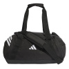 adidas Essentials 3-Stripes Duffel Bag Small Black/White One Size adidas Essentials 3-Stripes Duffel Bag Small Black/White One Size