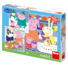 Dino Puzzle - Peppa Pig: Veselé odpoledne - 3 x 55 dílků Dino Puzzle - Peppa Pig: Veselé odpoledne - 3 x 55 dílků