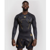 Rashguard VENUM Serpenti s dlhým rukávom - čierna/strieborná/zlatá Rashguard VENUM Serpenti s dlhým rukávom - čierna/strieborná/zlatá