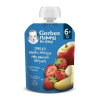 Gerber Natural vrecko Jablko banán a jahoda ovocná 90 g Gerber Natural vrecko Jablko banán a jahoda ovocná 90 g