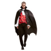 Upírsky plášť čierny 138cm Upírsky plášť čierny 138cm