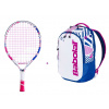 Tenisový set Babolat - B´Fly 17 + Backpack Kids pink - Grip 0000 Tenisový set Babolat - B´Fly 17 + Backpack Kids pink - Grip 0000