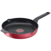 TEFAL Daily Chef Grill 26 cm červená - nelepivá grilovací panvica TEFAL Daily Chef Grill 26 cm červená - nelepivá grilovací panvica