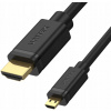 Kábel Unitek Y-C182 HDMI - micro HDMI 2 m Kábel Unitek Y-C182 HDMI - micro HDMI 2 m