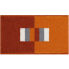 LineaDue CAPRICIO - Kúpeľňový koberec oranžový Rozmer: 65x115 cm LineaDue CAPRICIO - Kúpeľňový koberec oranžový Rozmer: 65x115 cm