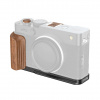 SmallRig L-Shaped Mount Plate with Wooden Handle for FUJIFILM X-E5 (Rosewood, Black) 5985 SmallRig L-Shaped Mount Plate with Wooden Handle for FUJIFILM X-E5 (Rosewood, Black) 5985