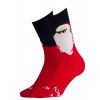 Pánske vianočné ponožky červené Mikuláš, veľ. 43-46 Pánske vianočné ponožky červené Mikuláš, veľ. 43-46