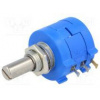 Potenciometer axiálny viacotáčkový 10kΩ 2W ±5% 6,35mm IP65 Potenciometer axiálny viacotáčkový 10kΩ 2W ±5% 6,35mm IP65