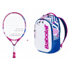 Tenisový set Babolat - B´Fly 19 + Backpack Kids pink - Grip 0000 Tenisový set Babolat - B´Fly 19 + Backpack Kids pink - Grip 0000