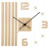 VEĽKÉ DREVENÉ NALEPovACIE HODINY NA STENU PRIM E07P.4521.51 45 cm SVETLOHNEDÉ VEĽKÉ DREVENÉ NALEPovACIE HODINY NA STENU PRIM E07P.4521.51 45 cm SVETLOHNEDÉ