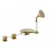 LABE - 4-otvorová vaňová batéria, staromosadz (bronz) L570.0PSM, RAV Slezák Rozměr: 3,8 LABE - 4-otvorová vaňová batéria, staromosadz (bronz) L570.0PSM, RAV Slezák Rozměr: 3,8