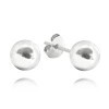 MINET JMAN0031SE08 - MINET Stříbrné náušnice KULIČKY 8 mm MINET JMAN0031SE08 - MINET Stříbrné náušnice KULIČKY 8 mm