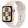 Apple Watch SE 40 mm Hviezdno biely hliník s hviezdno bielym športovým remienkom – S/M MR9U3QC/A