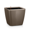 Kvetináč Lechuza Quadro LS 50/47 all inclusive set taupe Kvetináč Lechuza Quadro LS 50/47 all inclusive set taupe