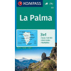 La Palma - turistická mapa (kompass č. 232) - turistická mapa La Palma - turistická mapa (kompass č. 232) - turistická mapa