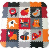 Baby Great Penové puzzle Zvieratká šedé a červené XS 9 dielikov Baby Great Penové puzzle Zvieratká šedé a červené XS 9 dielikov
