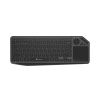 Bezdrátová klávesnice pro Smart TV Natec TURBOT 2/USB+BT/US/Černá Bezdrátová klávesnice pro Smart TV Natec TURBOT 2/USB+BT/US/Černá