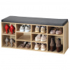 Kesper Botník s podsedákem 103,5 x 48 x 29,5 cm, dekor dub 15920 Kesper Botník s podsedákem 103,5 x 48 x 29,5 cm, dekor dub 15920