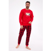 PÁNSKE PYŽAMO DR 115/289 WINTER Červená XL PÁNSKE PYŽAMO DR 115/289 WINTER Červená XL