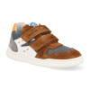 Barefoot detské členkové topánky Develab - Low Cut Sneaker Cognac suede hnedá Barefoot detské členkové topánky Develab - Low Cut Sneaker Cognac suede hnedá