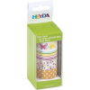 HEYDA samolepiace washi papierové pásky sada motýlikovia 1,5 cm x 5 m HEYDA samolepiace washi papierové pásky sada motýlikovia 1,5 cm x 5 m
