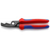 KNIPEX Kábelové nožnice KNIPEX, dvojitá čepel, 200 mm, 20 mm, 2f plast návlek KNIPEX Kábelové nožnice KNIPEX, dvojitá čepel, 200 mm, 20 mm, 2f plast návlek